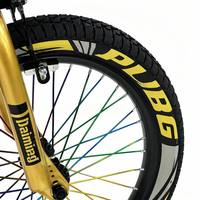 Vélo d'équilibre portable et durable pour enfants, à thème ludique unique, avec roues d'apprentissage, pour le plaisir en extérieur, vente en gros à faible MOQ