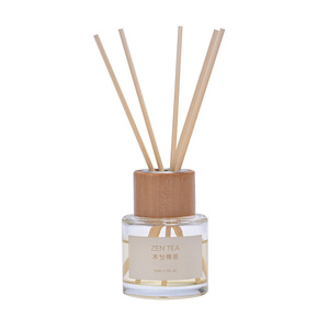 Northern Mu Reed <b>Diffuser</b> 50ml Wooden <b>Cap</b> Gardenia White Tea Fragrance Home Indoor Air Freshener - Product Image 5