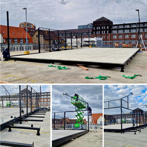 <span class=keywords><strong>Cancha</strong></span> de Pádel Móvil con Base Extraíble, <span class=keywords><strong>Cancha</strong></span> de Pádel Portátil Panorámica - Product Image 3