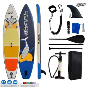 Enerjik Renkli Şişme SUP Paddle Board Seti Balıkçılık Tutkunları Göl Balıkçılığı Açık Hava Eğlencesi Çin Malı - Product Image 1