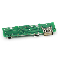 Module Chargeur de Batterie Externe 5V 1A, Carte de Circuit de Charge Élévateur, Module d'Alimentation pour Batterie Externe Mobile Xiaomi DIY