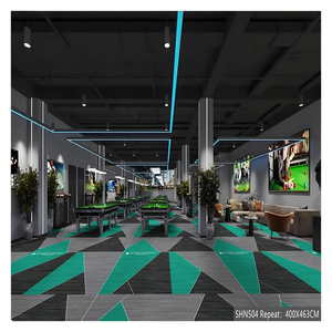 AUTOVI Moquette commerciale à boucles en nylon à poils ras, impression personnalisée, pour salles de <span class=keywords><strong>billard</strong></span>, salles de jeux et lieux de divertissement - Product Image 1