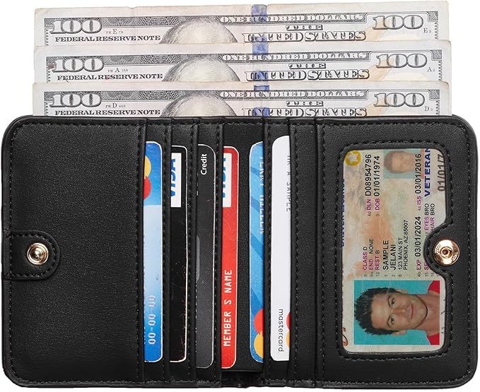 Men's Slim Leather RFID Wallet – Front-Pocket Card Holder, Custom Logo