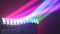 Barra de Luz Móvil LED IP65 a Prueba de Agua con Zoom, Modelo PXL Curve 12, 12*60W, con Tira de Luz Blanca Cálida (WW) y Blanca Fría (CW), Sistema de Iluminación para DJ