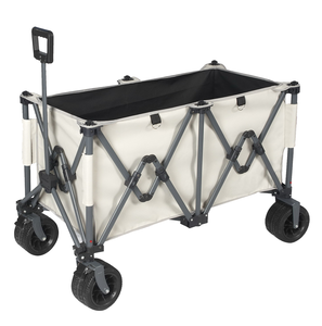 Gerobak pantai kustom pabrik roda besar penyimpanan luar ruangan gerobak anak lipat - Product Image 5