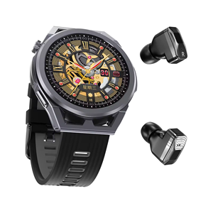 Reloj Inteligente 2 en 1 N18, con Auriculares Deportivos IP67, Función de Contestar Llamadas, Monitor de Sueño, Pantalla TFT, NFC, Calendario, Auriculares TWS, Ideal para Negocios - Product Image 3