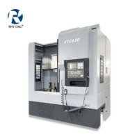Tour CNC vertical VTC630, centre de tournage automatique de moyenne capacité avec commande Fanuc/GSK, haute rigidité pour le traitement des métaux