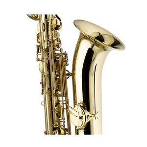 Saxofón Barítono Profesional OEM SEASOUND Tono Eb con Laca Dorada y Estuche Impermeable de Alta Calidad JYBS104 - Product Image 6