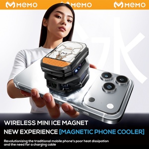 พัดลมระบายความร้อนโทรศัพท์ไร้สาย MEMO CX14 แบตเตอรี่ใหม่ ขนาดเล็ก แม่เหล็กยึดติด สำหรับเล่นเกม - Product Image 2