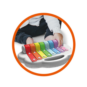 Instrumentos musicales de juguete piano Baby roller piano 2 en 1 xilófono clásico <span class=keywords><strong>para</strong></span> niños - Product Image 2