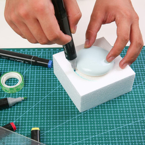 4x4x2インチ クラフトフォームブロック ポリスチレンブリック 美術工芸、学校プロジェクト、彫刻、フラワーアレンジメント、モデリング用 - Product Image 5