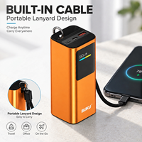 Batterie externe 100W ORANGE 20000mAh, chargeur portable, double sortie Type-C, charge rapide PD, avec écran TFT MG-G210