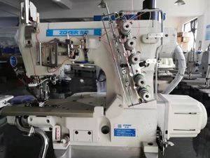 ZY600-35BBDA Zoyer Small Flat Bed Rollededdge Stretch Auto Trimmer Interlock <b>Sewing</b> Machine High Speed Industrial <b>Sewing</b> Machine - Product Image 4