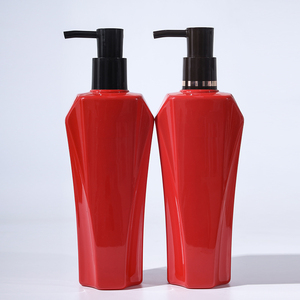로고 맞춤형 샴푸 병 럭셔리 400ml 500ml 플라스틱 병 샴푸 샤워 젤 용 - Product Image 5