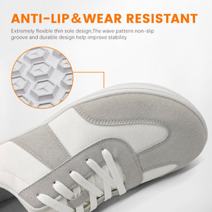 Zapatillas Deportivas de Diseño Gats, Calzado Casual de 5mm, Zapatillas <span class=keywords><strong>Gat</strong></span> para Mujer y Hombre en Gris, Goma, Blanco, <span class=keywords><strong>Nude</strong></span>, Estilo Barefoot - Product Image 4