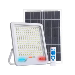 सौर ऊर्जा आरजीबी की एलईडी लाइट स्ट्रिप 100w आउटडोर एलईडी लाइट स्ट्रिप, गार्डन के लिए 200w आउटडोर फ्लड लाइट सुरक्षा लाइट