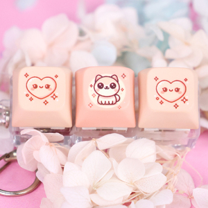 Tùy Chỉnh Anime Âm Thanh Bàn Phím Keychain Dễ Thương Phim Hoạt Hình Acrylic Fidget Keycap Clicker Giải Nén Đồ Chơi Cho Căng Thẳng Cứu Trợ Quà Tặng - Product Image 6