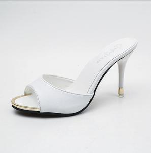 Sh11004a Ciabatte e Sandali Estivi da Donna Verde Chiaro, <span class=keywords><strong>Sexy</strong></span> con Tacco Sottile - Product Image 3