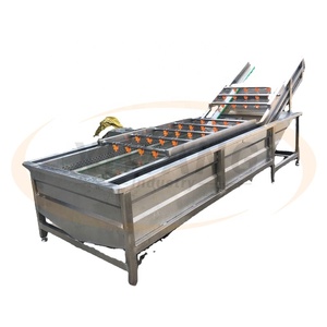 Laveuse de fruits et légumes entièrement automatique à ozone en acier inoxydable avec nettoyage par bulles d'air, état neuf, composant moteur essentiel - Product Image 5