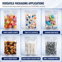 Machine de remplissage entièrement automatique YS-SP100SL pour sachets en plastique préformés, granulés et poudres, personnalisable pour l'alimentation, les produits chimiques et plus encore