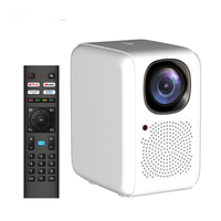 Mini projecteur MECOOL KP2 600 lumens avec mise au point automatique, projecteurs vidéo LED intelligents 1080P, home cinéma, système d'exploitation Android 11