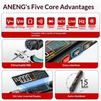 Untuk A3006A Multimeter Tipe Pena Profesional Detektor Titik Putus Multifungsi Digital Otomatis Penuh Presisi Tinggi