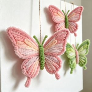 Chenille Iron <b>Wire</b> Fuzzy Pipe Cleaner Colorful Fluffy DIY Craft Wholesale Bulk for Birthday <b>Flowers</b> TOYSRUNNER - Product Image 2