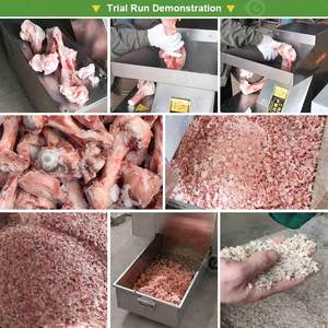 เครื่องบดกระดูกสัตว์อุตสาหกรรมสำหรับไก่ วัว และสัตว์อื่นๆ สำหรับทำอาหารสุนัข - Product Image 6