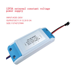 DJYOKE 12V 3A/75*38 External Constant Voltage 220V <strong>Single</strong> Switching <strong>Power</strong> Supply 36W Touch <strong>Switch</strong> for Lamp Strip 09 - Product Image 2