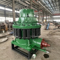 Concasseur à cône fiable pour minerai de manganèse, concasseur à cône à ressort pour gypse, machine de concassage à cône à ressort pour feldspath