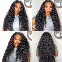 Perruques HD sans colle en cheveux humains bruts vietnamiens, style Loose Deep, prêtes à porter pour débutantes, sans colle ni gel, dentelle pré-coupée, vente en gros