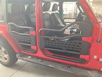 Spedking 2018 + 2/4 demi-porte en tube d'acier avec miroirs pour jeep wrangler JK/JL
