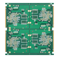 Circuit imprimé personnalisé plaqué or, interface de contrôle industrielle Gerber, PCBA FR-4 HASL, prototype de circuit imprimé de surface, 1 pièce