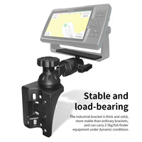 VIN Mounts Soporte de brazo oscilante vertical de 12 "para buscadores de peces y trazadores Compatible con Raymarine/Eagle y más, de la misma manera que con otros modelos, de la misma manera