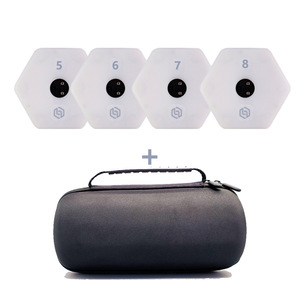 Lampes d'entraînement LED sans fil à réaction rapide, contrôlées par application, pour l'entraînement agile au football et au basketball, possibilité d'acheter 2/4 lampes - Product Image 5