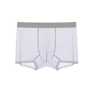 2025 Summer Sports Seamless Breathable Ice Silk <strong>Boxer</strong> Sexy <strong>Flying</strong> Waist Thin Nylon/Spandex Men's Underwear - Product Image 5