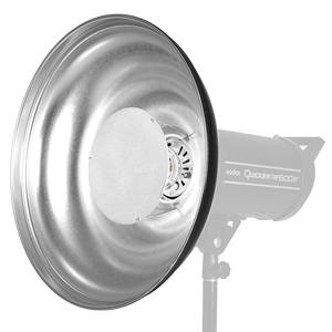 จานโบกมือเพื่อความงามขนาด55ซม./21.7นิ้วถาดทำจากเงินพร้อมช่องใส่รังผึ้งและถุงเท้าตัวกระจายแสง-สำหรับสตูดิโอ Speedlite - Product Image 4