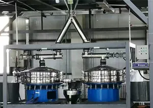 Rotary Food Vibrating Screening Vibratory Screen Powder Sieve Shaker Sieve Machine Sifter Vibratory Sifter Sifting Machine