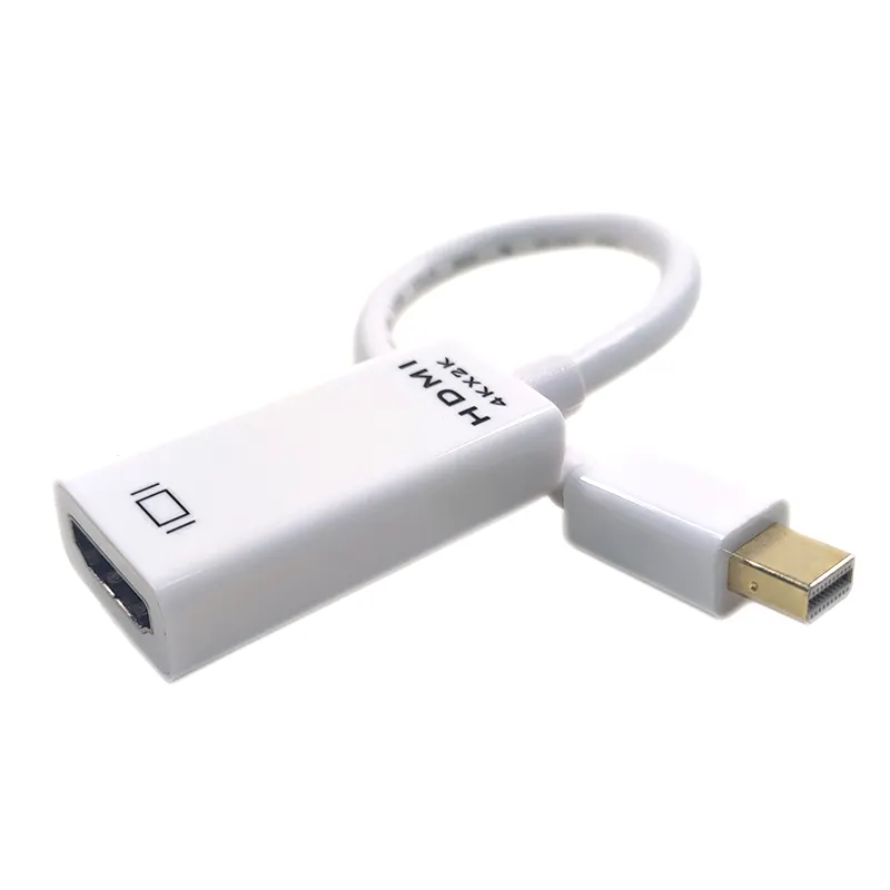 Produit le plus vendu Mini port d'affichage 4K * 2K vers câble adaptateur HDMI Mini Dp 4K vers câble adaptateur HDMI pour ordinateur portable