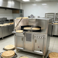 Machine commerciale automatique pour la fabrication de roti, de pâtes à pain, de pâtes à galettes arabes, de tandoori, de lavash indien, de pita et de pain naan