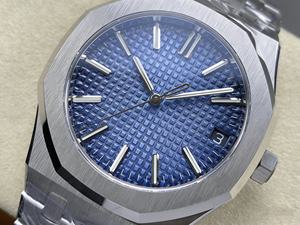 Reloj Mecánico de Lujo para Buceo, Resistente al Agua, de la Mejor Calidad, 41 mm, Fábrica DDF, Movimiento 4302, 15510, Peso 177 g, Color Azul Hielo - Product Image 3