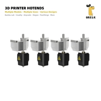 Hotend Printer 3D untuk Flashforge Creator 5/5Pro, Rakitan Hotend Pengganti