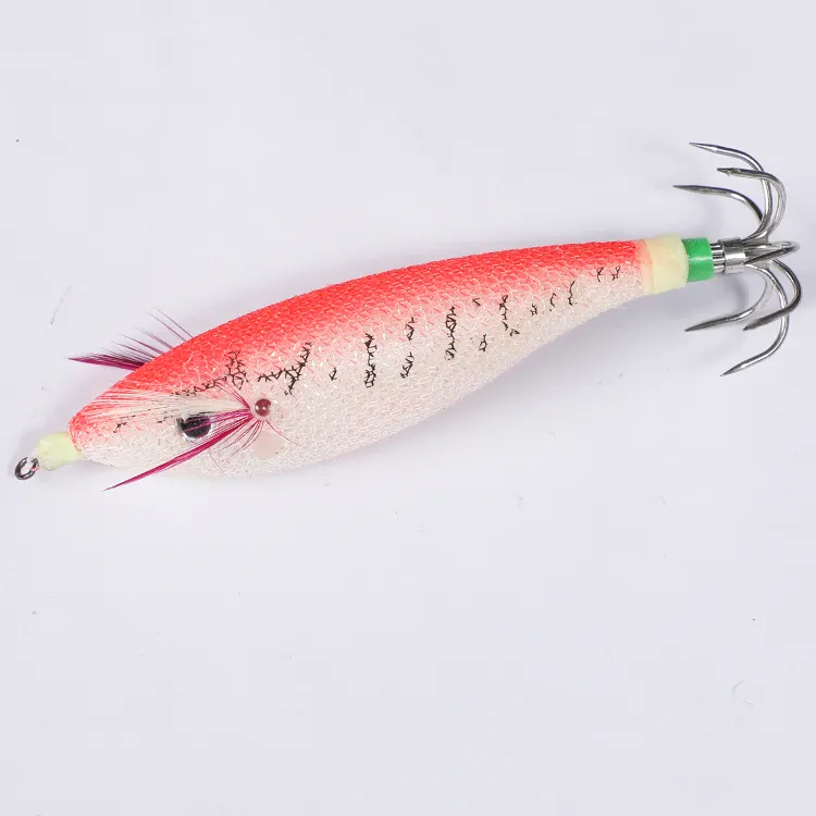 Nuovo stile luminoso sacchetto di 3 #3.5 # squid jig lure di pesca egi squid jig sacchetto egi