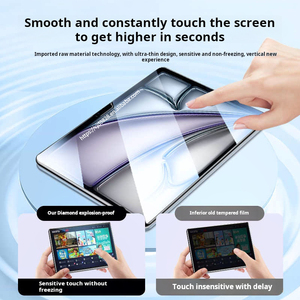 Protection d'<span class=keywords><strong>écran</strong></span> en verre trempé 9H ultra-fin, anti-empreintes digitales, anti-chocs, étanche, anti-rayures, HD clair, 2.5D, pour <span class=keywords><strong>iPad</strong></span> Air 13 pouces - Product Image 2