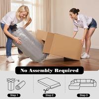 105-Zoll Modulares Stoff-Wolkensofa L-förmiges Ecksofa Moderne Wohnzimmermöbel für Krankenhäuser Chinesischer Lieferant Großhandel Export