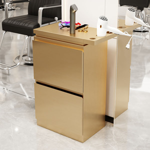 Armoire à outils moderne en acier inoxydable pour salons <span class=keywords><strong>de</strong></span> coiffure et <span class=keywords><strong>de</strong></span> beauté Chariot <span class=keywords><strong>de</strong></span> rangement dédié à la <span class=keywords><strong>coupe</strong></span> <span class=keywords><strong>de</strong></span> <span class=keywords><strong>cheveux</strong></span> pour coiffeur - Product Image 5