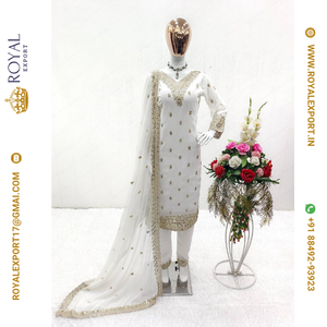 Nuevo hermoso diseño Top-Palazzo con Dupatta Set en Tarifa mayorista por Royal Export Surat - Product Image 2