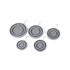 Válvula de retención de una sola placa tipo oblea de CPVC de alta calidad de China, de 5 a 12 pulgadas, DN125-DN300, válvula de retención de un solo disco de plástico CPVC - Product Image 6