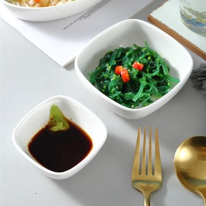 En gros écologique incassable bols à Mélanger en plastique carré plat en mélamine bol - Product Image 3