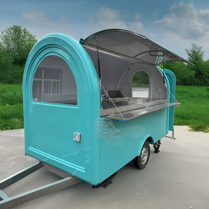 Caravana OEM para Restaurante, Camión de Comida, Carrito de Café, Pizza y Hot Dogs, con Hielera Extraíble en Rumania - Product Image 5